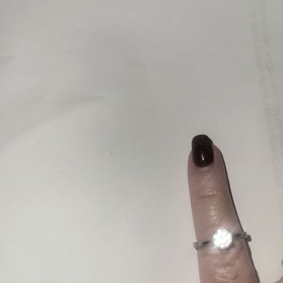 STOLEN NOT FOR SALE!!! Avon Sterling Silver with brilliant CZ Vintage! - Picture 4 of 6